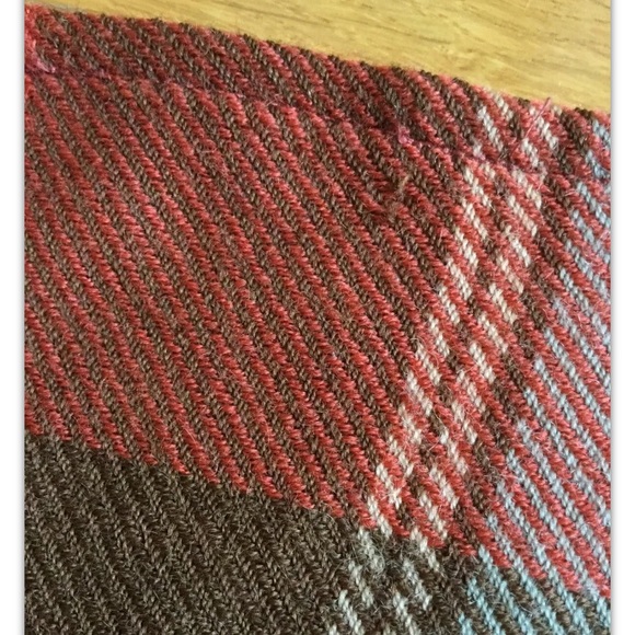 Rare Classic Ralph Lauren Country Plaid Wrap wool Skirt, Sz S/M, Vintage - Picture 10 of 13